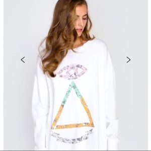 Wildfox Secret Society Roadtrip Sweater S